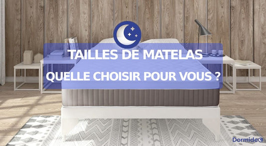 tailles de matelas