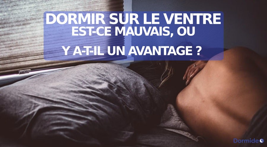 femme dormant sur le ventre