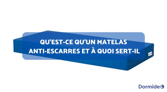 matelas anti-escarres à quoi sert-il