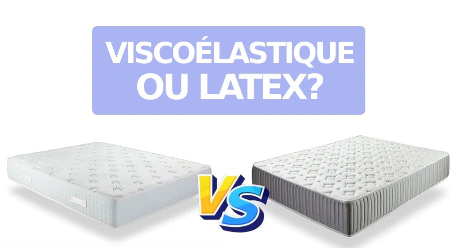 matelas viscoélastique ou latex